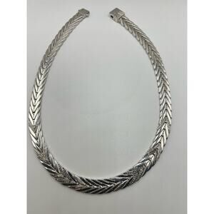 John Hardy sterling silver necklace black and white stones